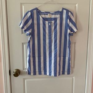 Size XS J.Crew stripe top